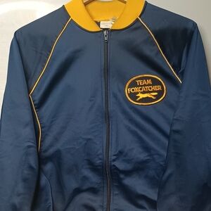 Vintage Team Foxcatcher Track Jacket Size M Featured In Movie.
